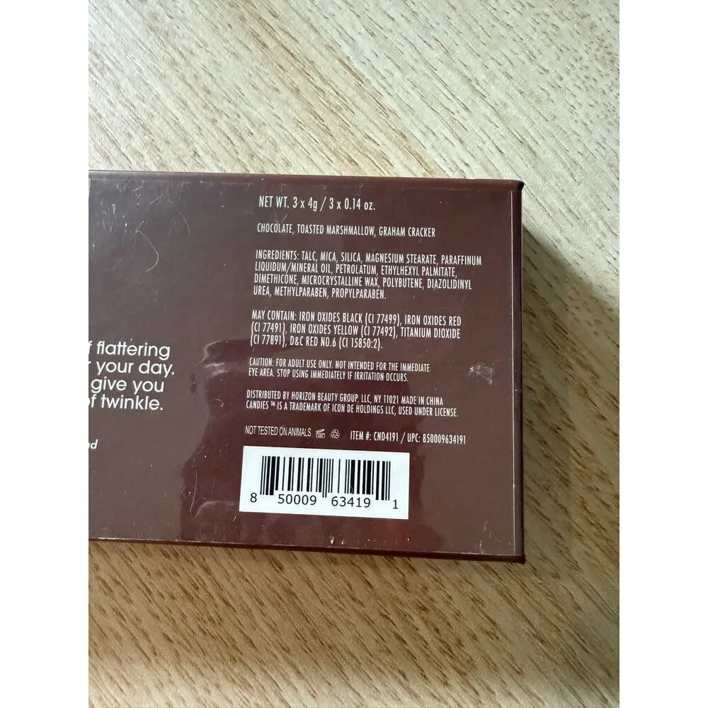 $22 Candie’s Beauty Parlor S’Mores 3-in-1 Contour Palette New
